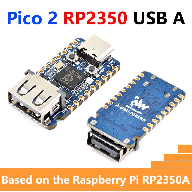 Raspberry Pi Pico 2 RP2350 USB A Development Board RP2350A