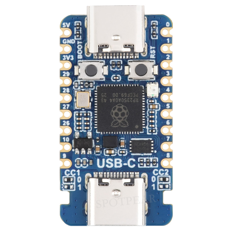 Raspberry Pi Pico 2 RP2350A USB-C Mini Development Board