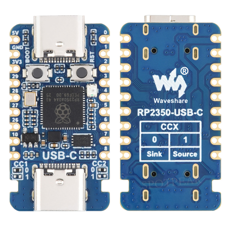 Raspberry Pi Pico 2 RP2350A USB-C Mini Development Board