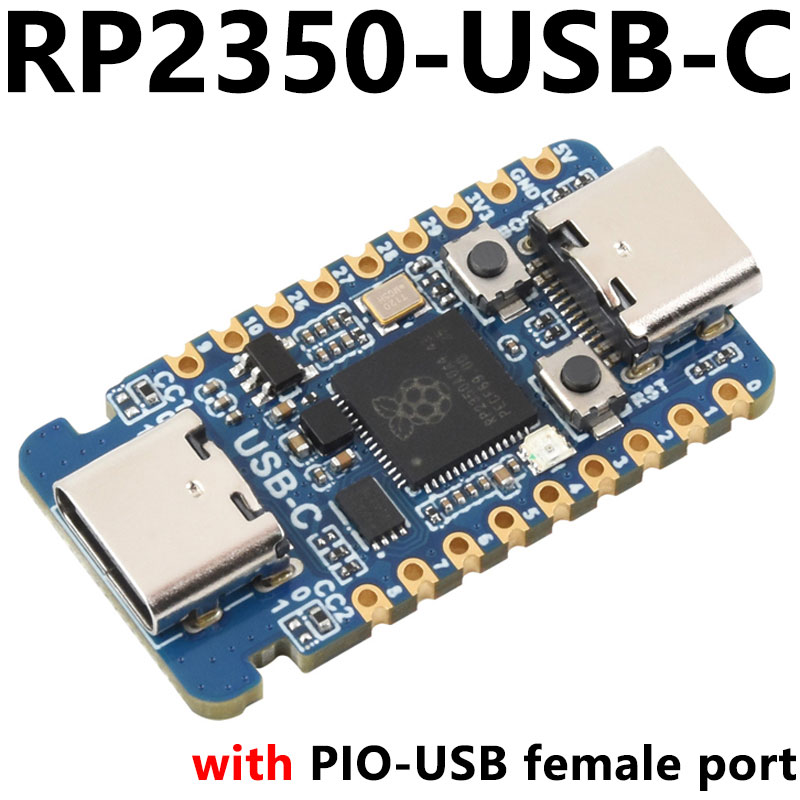 Raspberry Pi Pico 2 RP2350A USB-C Mini Development Board