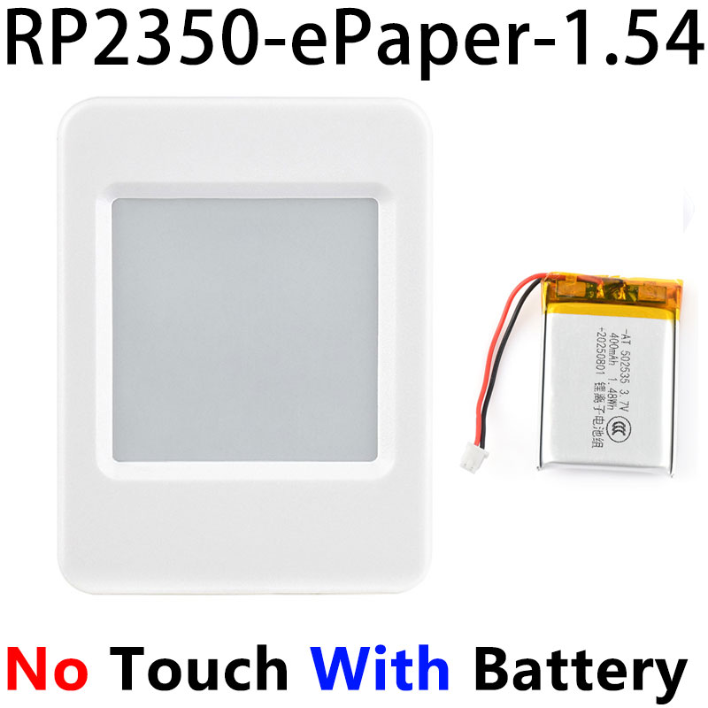 Raspberry Pi Pico 2 RP2350A 1.54inch TouchScreen 1.54 inch ePaper Display Development Board 200×200