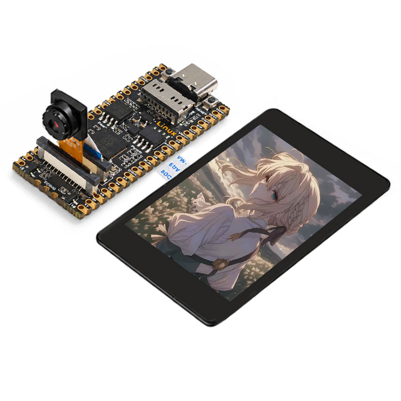 Raspberry Pi Pico 2 Pro RP2350A Linux PSRAM-8MB Development Board Display TouchScreen Camera