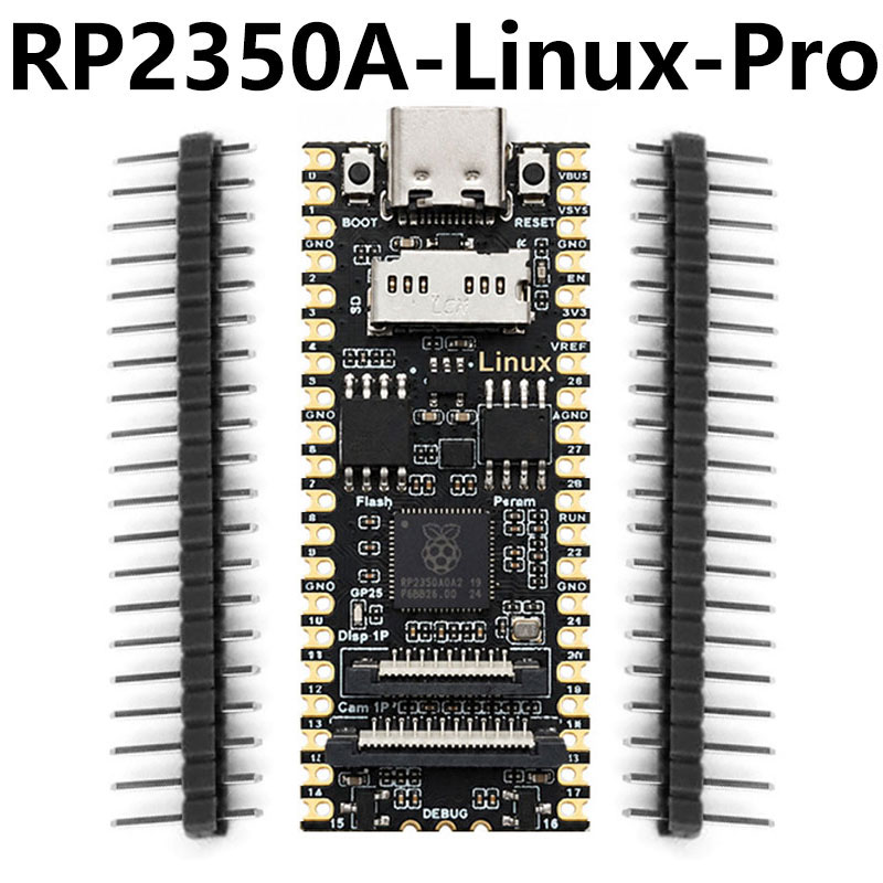Raspberry Pi Pico 2 Pro RP2350A Linux PSRAM-8MB Development Board Display TouchScreen Camera