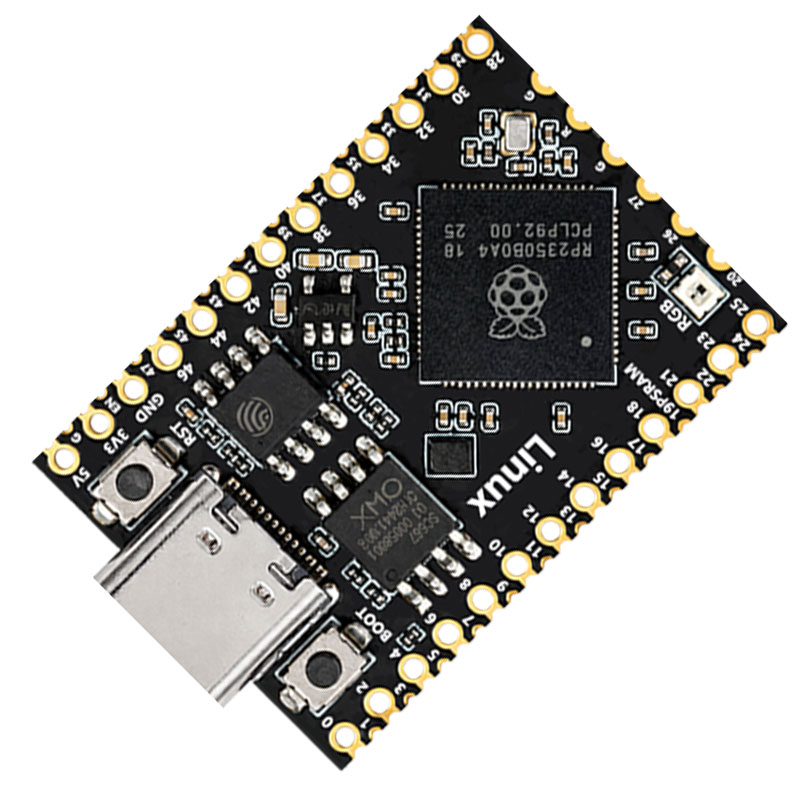 Raspberry Pi Pico 2 Tiny RP2350B RP2350-Linux Mini Development Board with PSRAM-8MB Or Without PSRAM
