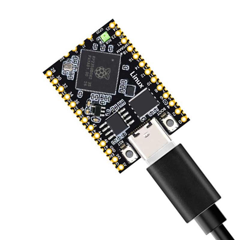 Raspberry Pi Pico 2 Tiny RP2350B RP2350-Linux Mini Development Board with PSRAM-8MB Or Without PSRAM