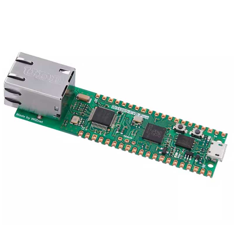 Raspberry Pi Pico 2 RP2350/RP2040  W5100S-EVB-Pico W6300-EVB-Pico2 Ethernet Development Board ETH RJ45