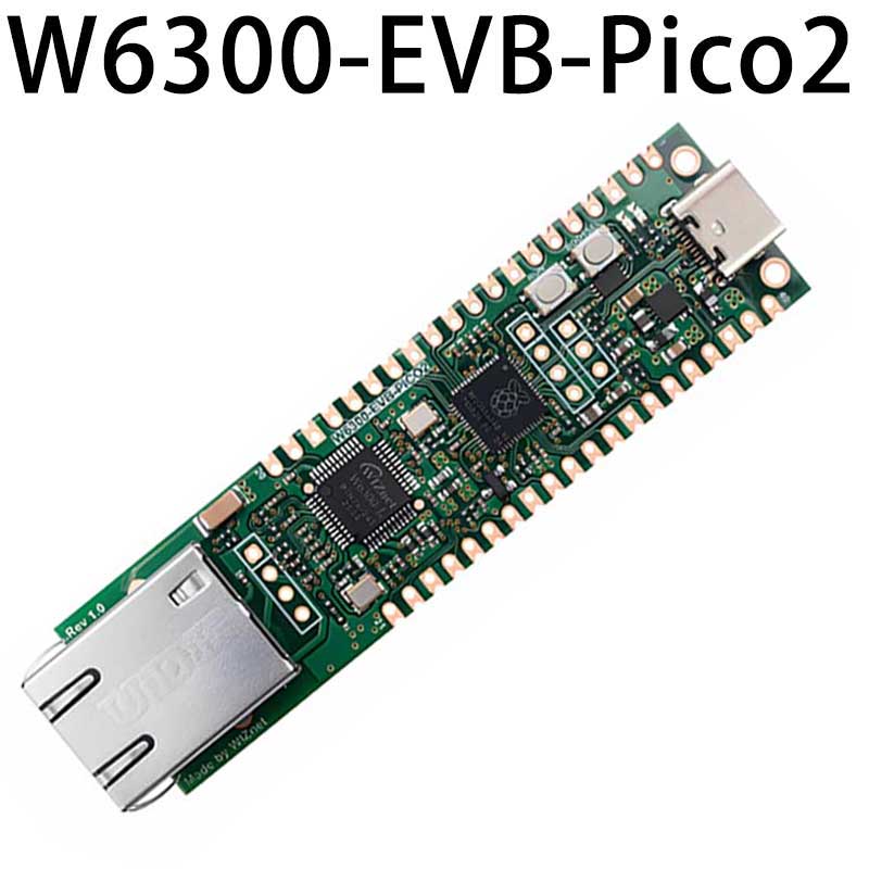 Raspberry Pi Pico 2 RP2350A W6300-EVB Ethernet Development Board ETH RJ45