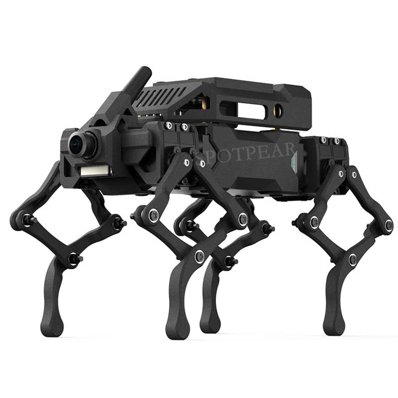 Raspberry Pi Robot Dog Wavego Pro 12 quadruped ESP32 ESP-NOW color recognition and self-balancing control