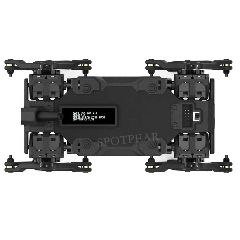 Raspberry Pi Robot Dog Wavego Pro 12 quadruped ESP32 ESP-NOW color recognition and self-balancing control