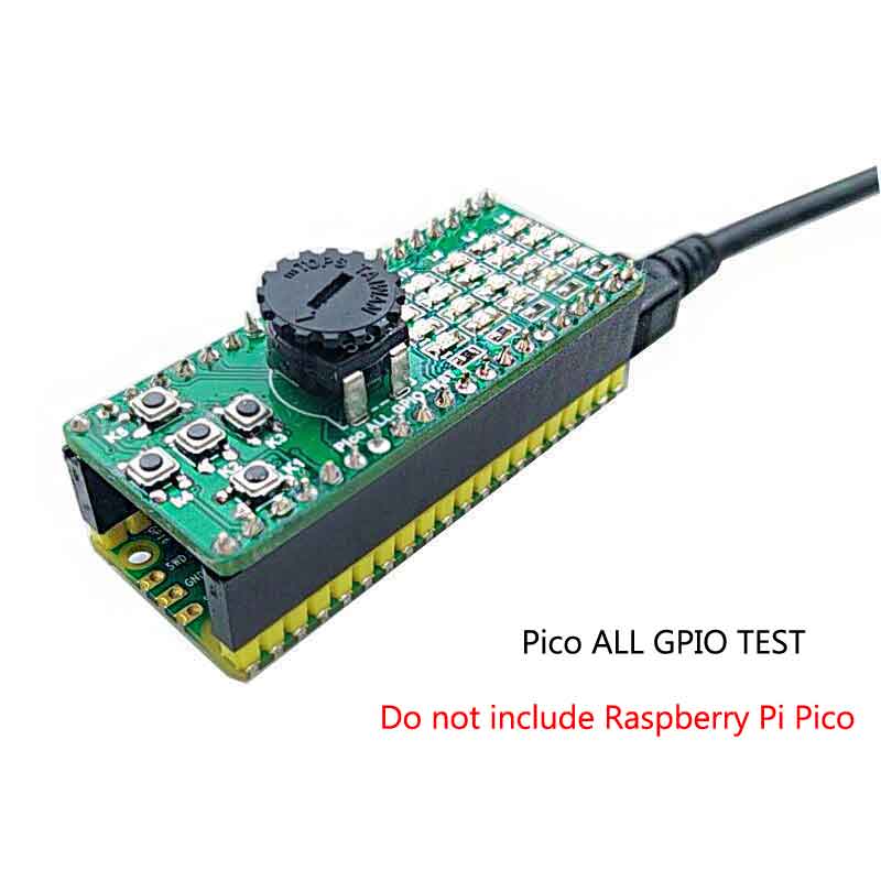 Raspberry Pi Pico Expansion Board Pico all gpio test board led key adc Pico starter board easy board
