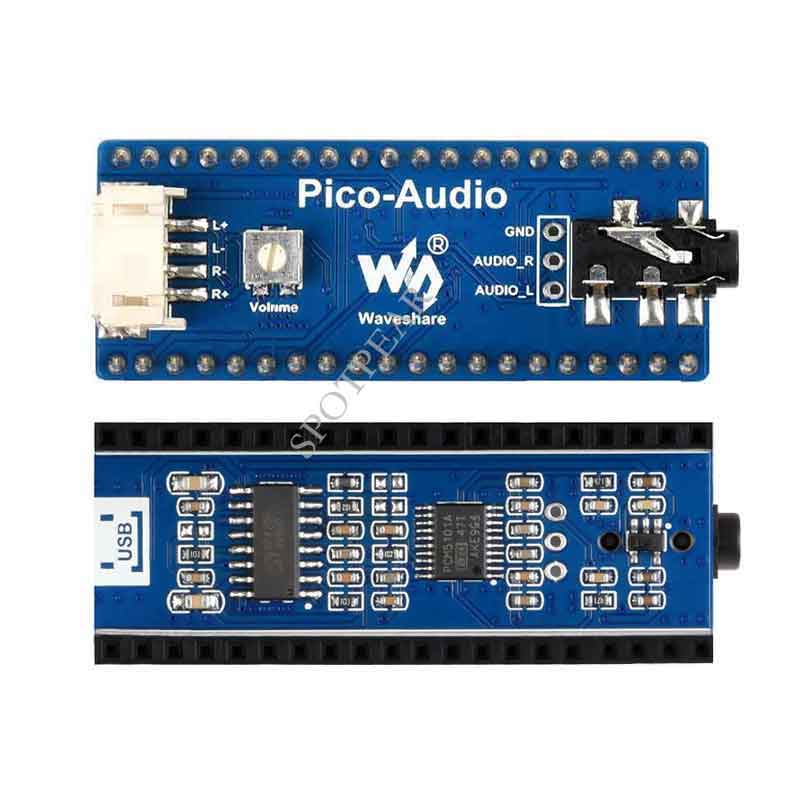 Raspberry Pico Expansion board Audio Module speak buzzer earphone