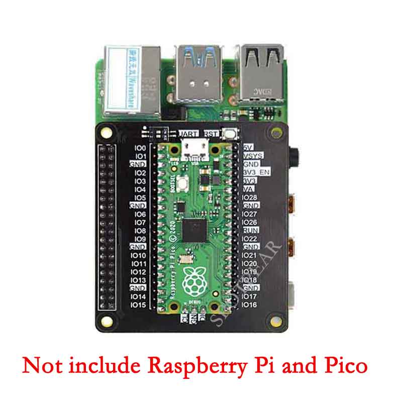 Raspberry Pi Pico Expansion Board Serial Port SWD support 3B/3B+/4B