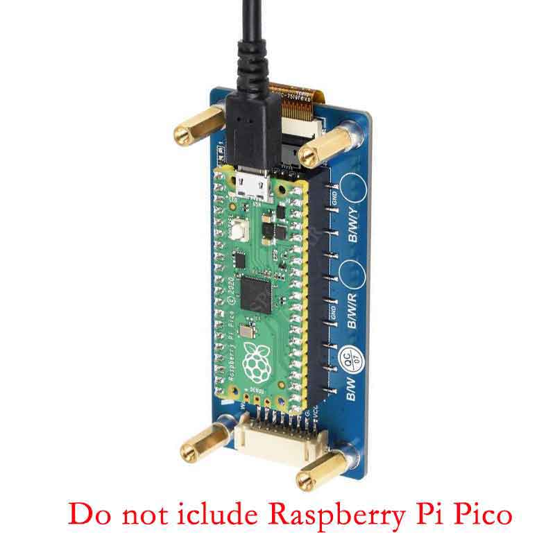 Raspberry Pi Pico 2.9inch E Paper E Ink Display Module SPI 296×128