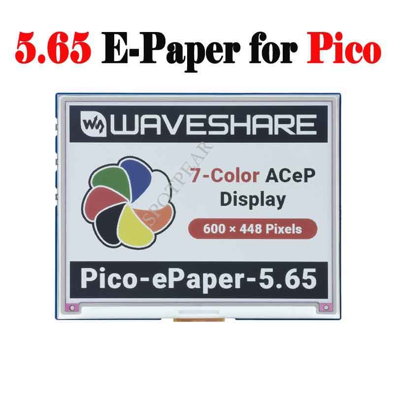 Raspberry Pi Pico 5.65inch E Paper E Ink Display 5.65 inch color electronic ink screen 600 × 448