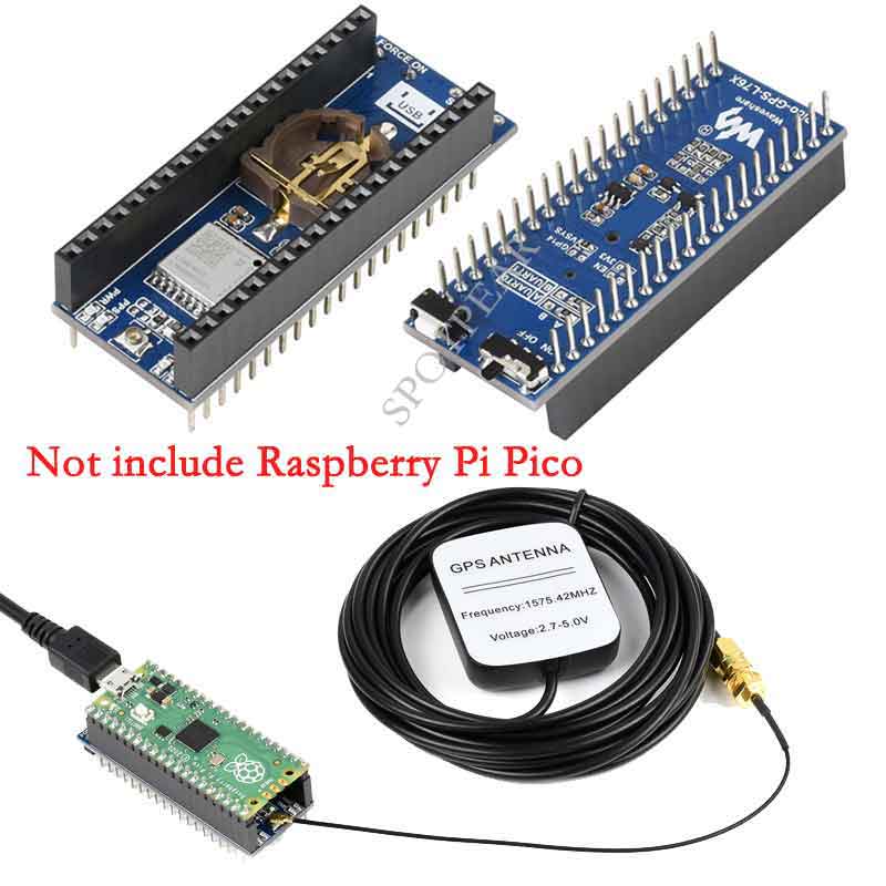 Raspberry Pi Pico L76B GNSS Module GPS / BDS / QZSS Support