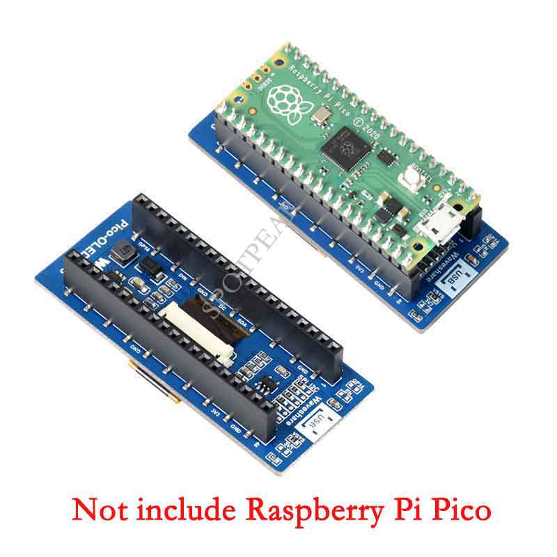 Raspberry Pi Pico 2.23inch OLED Display Module 2.23 inch Screen 128×32 SPI better than LCD