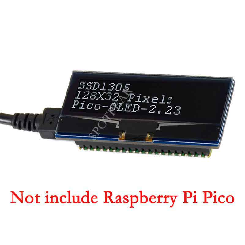 Raspberry Pi Pico 2.23inch OLED Display Module 2.23 inch Screen 128×32 SPI better than LCD