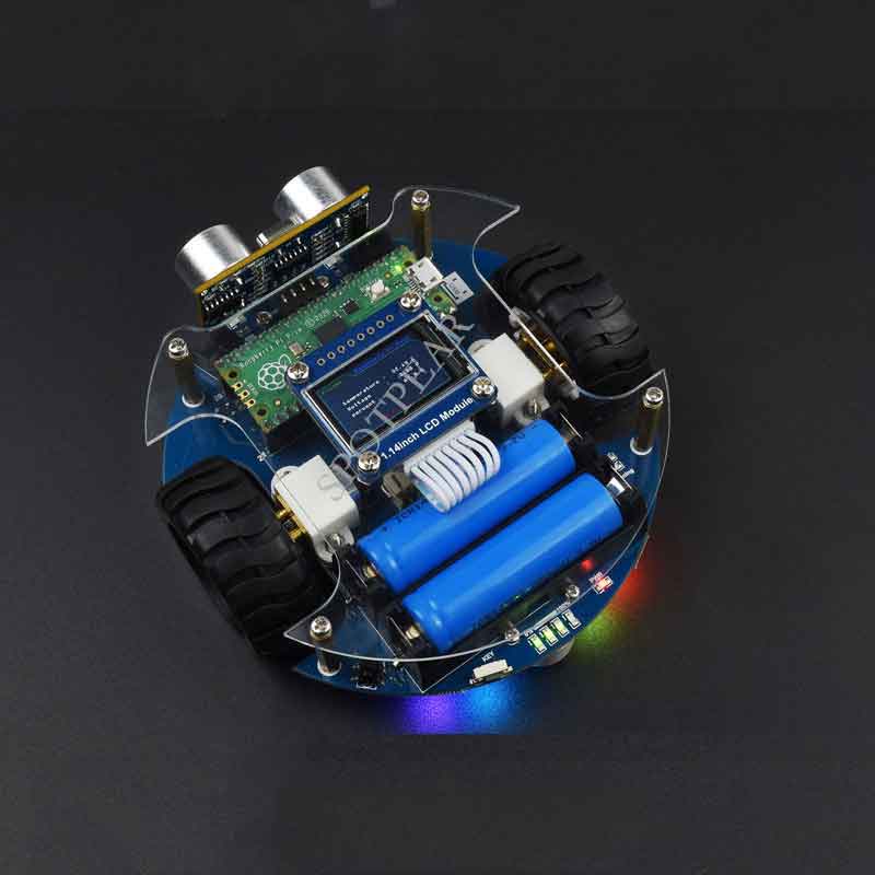 Raspberry Pi Pico PicoGo Mobile Robot Based Self Driving Remote Control