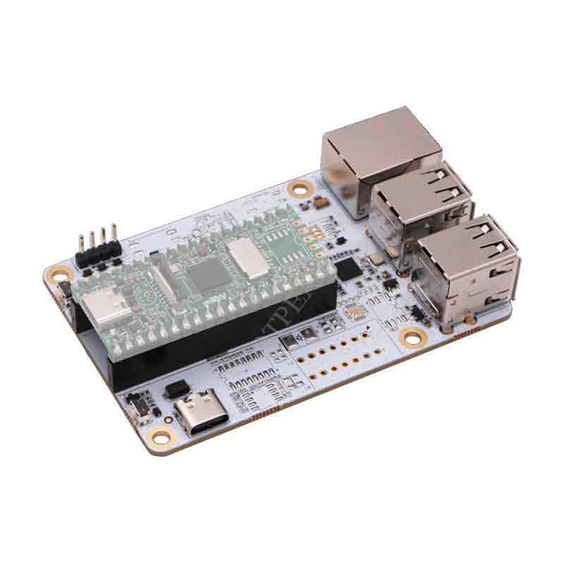 Milk-V Duo IO Board IOB Expansion Module for Milk V Duo Linux Board with RJ45 Ethernet USB HUB
