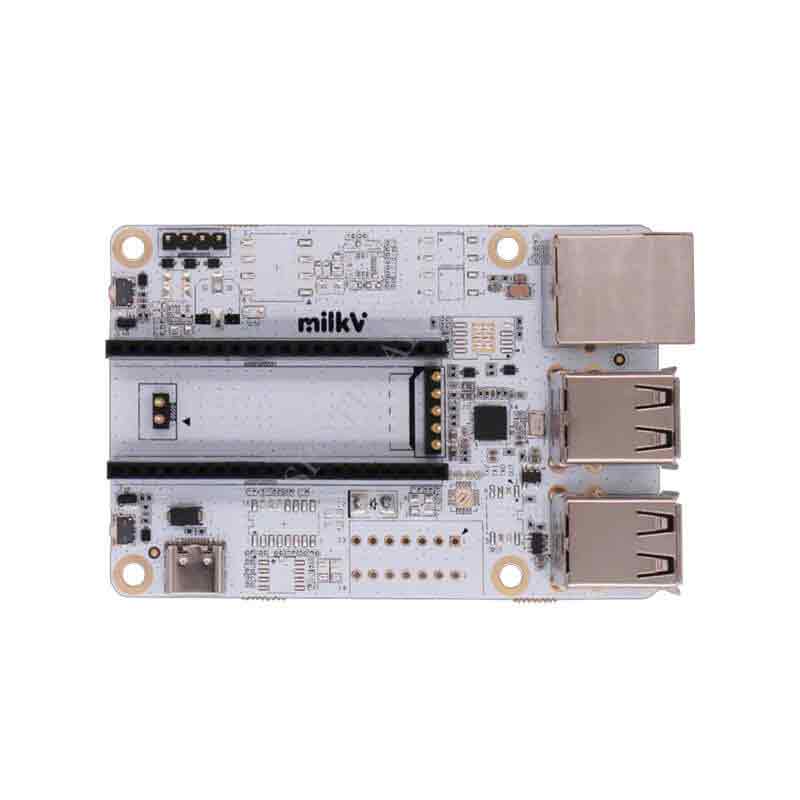Milk-V Duo IO Board IOB Expansion Module for Milk V Duo Linux Board with RJ45 Ethernet USB HUB