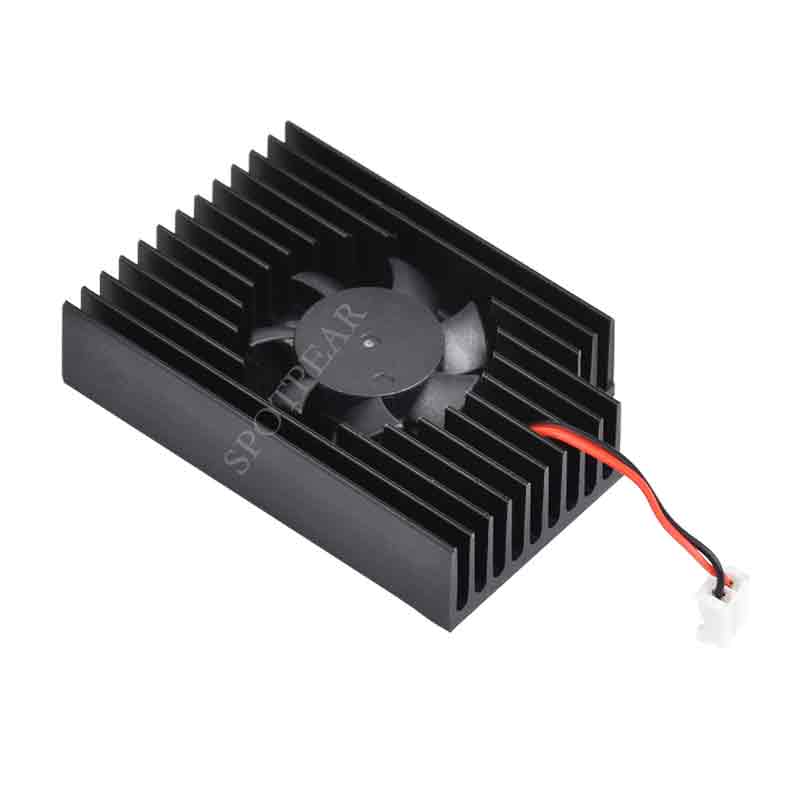 VisionFive2 Board Metal case Cooling Fan Mini-Computer Case