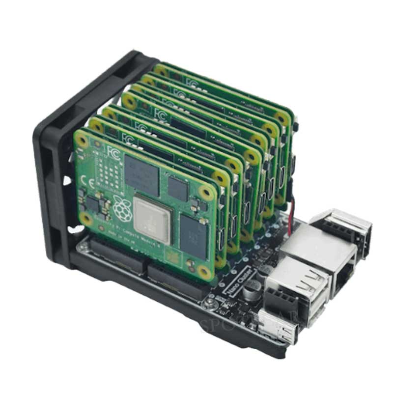 【Pre-sale, Ship starts in 2 months】Sipeed NanoCluster Mini Cluster Board mini data center For Raspberry Pi CM45 / Computer /LM3H /M4N