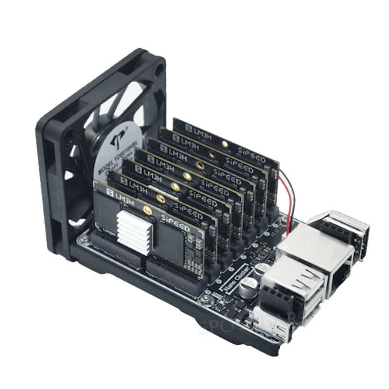 【Pre-sale, Ship starts in 2 months】Sipeed NanoCluster Mini Cluster Board mini data center For Raspberry Pi CM45 / Computer /LM3H /M4N