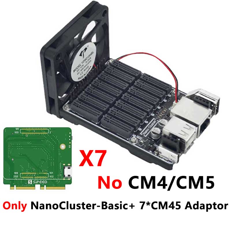 【Pre-sale, Ship starts in 2 months】Sipeed NanoCluster Mini Cluster Board mini data center For Raspberry Pi CM45 / Computer /LM3H /M4N