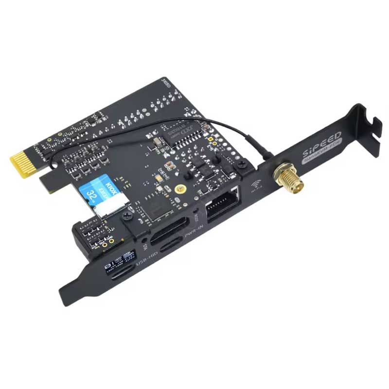 Sipeed NanoKVM-PCIe Remote Control /Power /Desktop Maintenance Server UART HDMI USB RISC-V For PiKVM