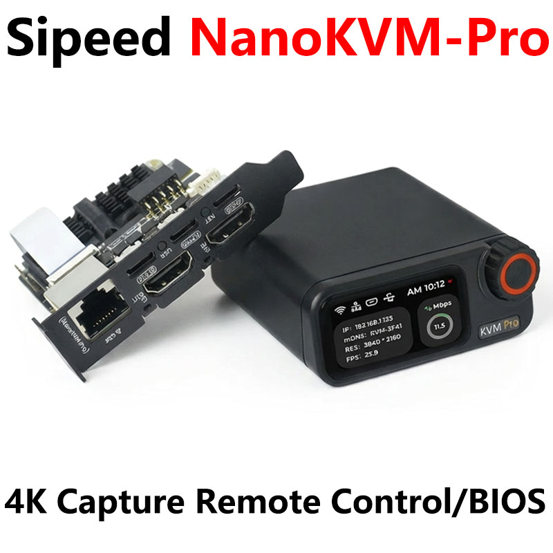Sipeed NanoKVM-Pro 4K IP-KVM Remote Control Operation and Maintenance Server