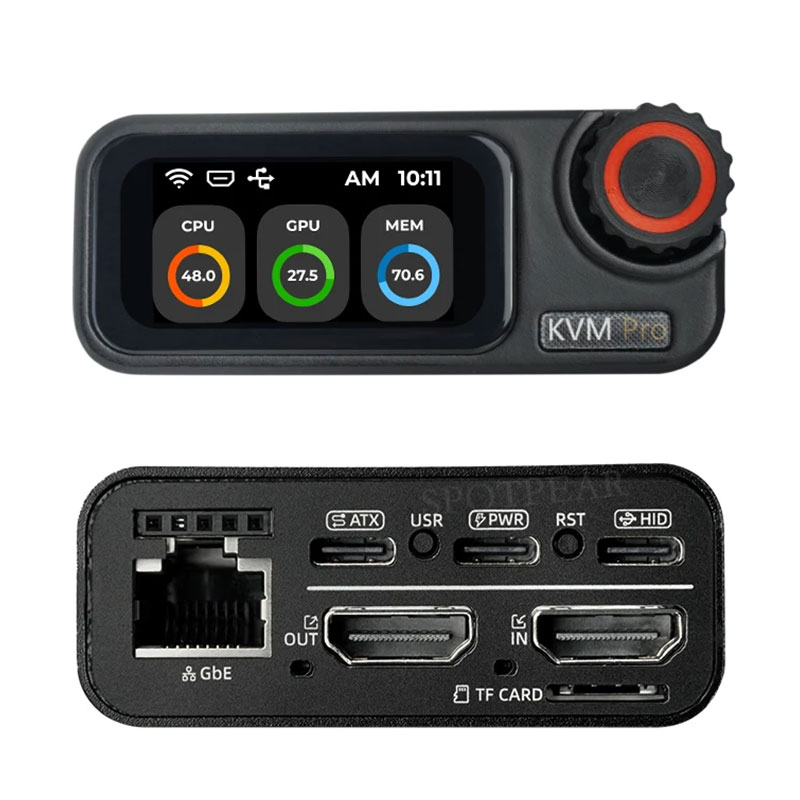 Sipeed NanoKVM-Pro 4K IP-KVM Remote Control Operation and Maintenance Server