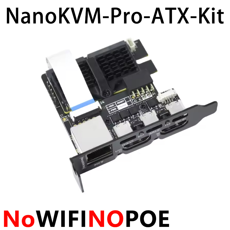 Sipeed NanoKVM-Pro 4K IP-KVM Remote Control Operation and Maintenance Server
