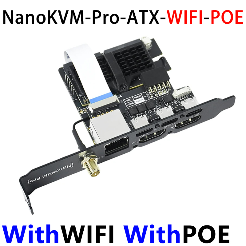 Sipeed NanoKVM-Pro 4K IP-KVM Remote Control Operation and Maintenance Server
