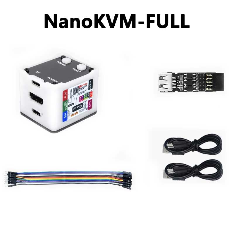 Sipeed NanoKVM KVM HDMI Remote OS Control Manager Install /Power Control /Remote Desktop Server UART