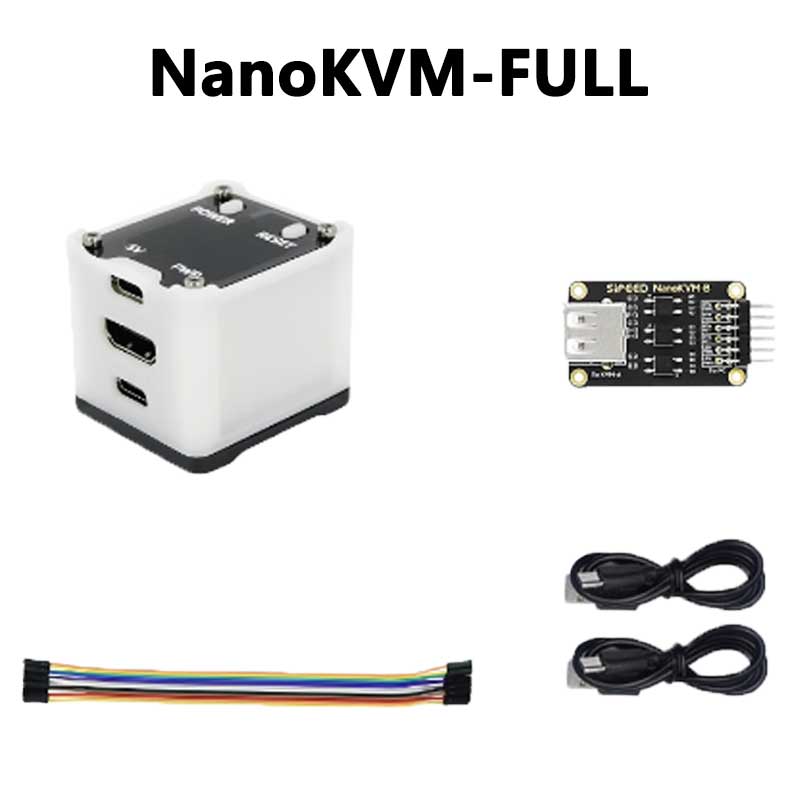 Sipeed NanoKVM KVM HDMI Remote OS Control Manager Install /Power Control /Remote Desktop Server UART