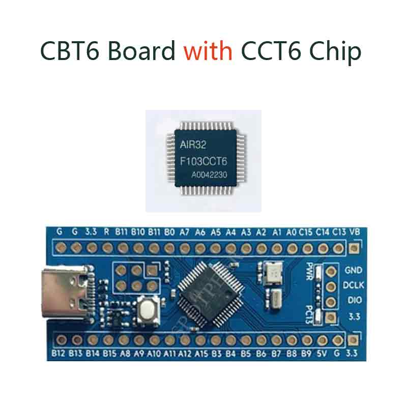 AIR32F103CCT6 Demo Board/Chip Software&Hardware full Compatible with STM32
